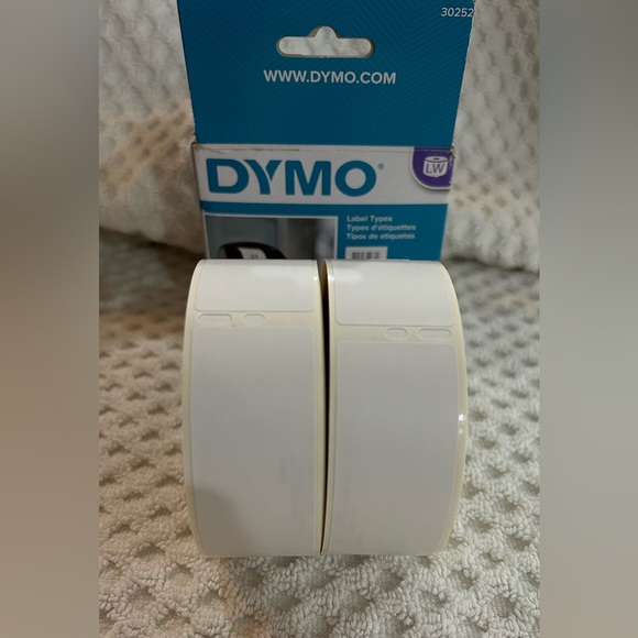 Dymo 30252 White Mailing Address Labels 1-1/8" x 3.5" 2 Rolls Makes 700 Labels - Picture 3 of 4